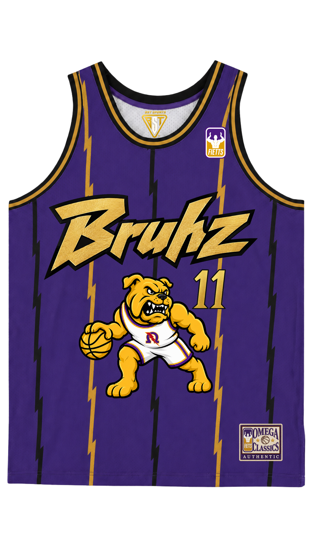 Bruhz Classics Retro Basketball Jersey