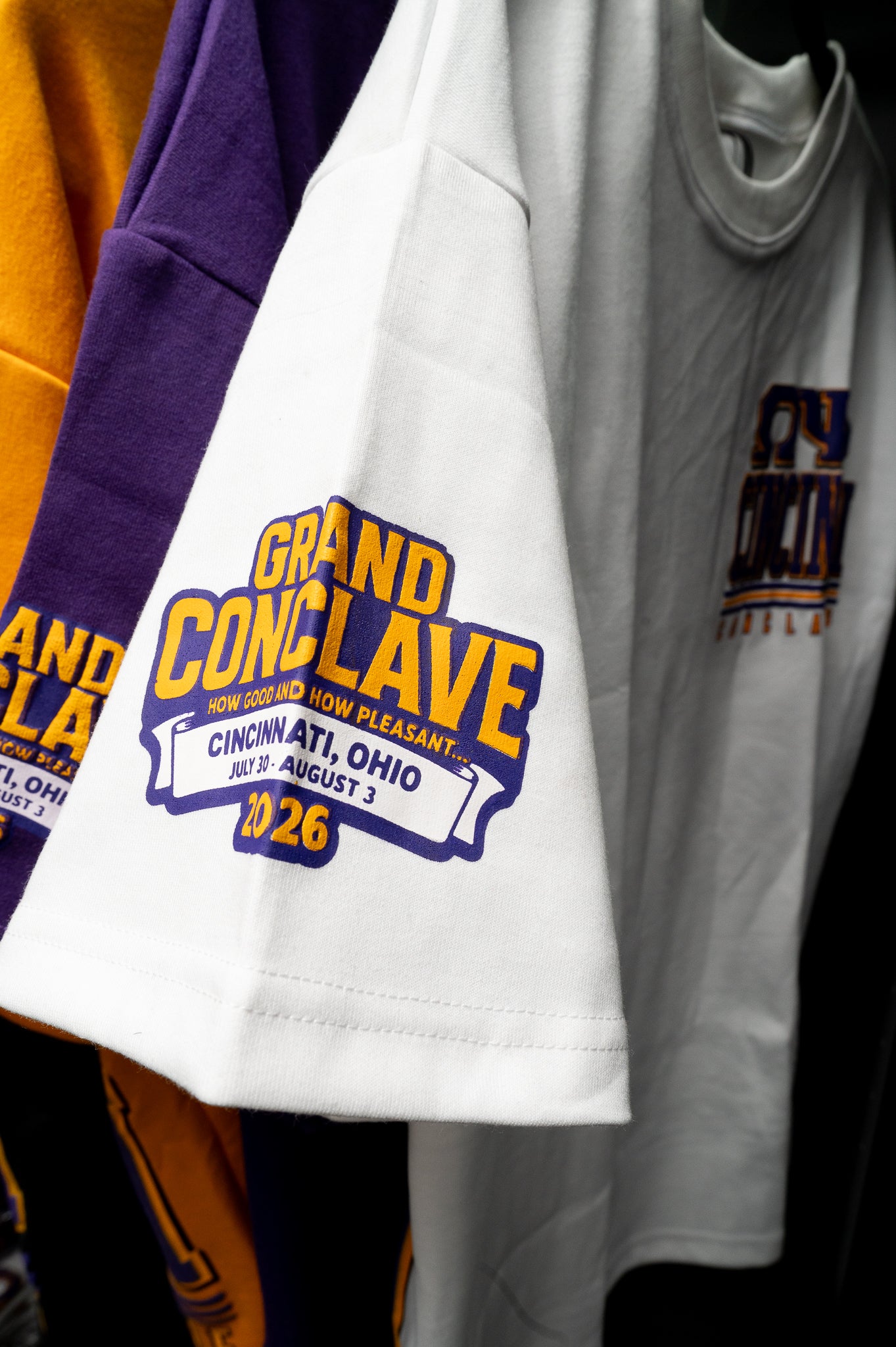 ΩΨΦ 85th Conclave Shirt PUFF PRINT PRE ORDER