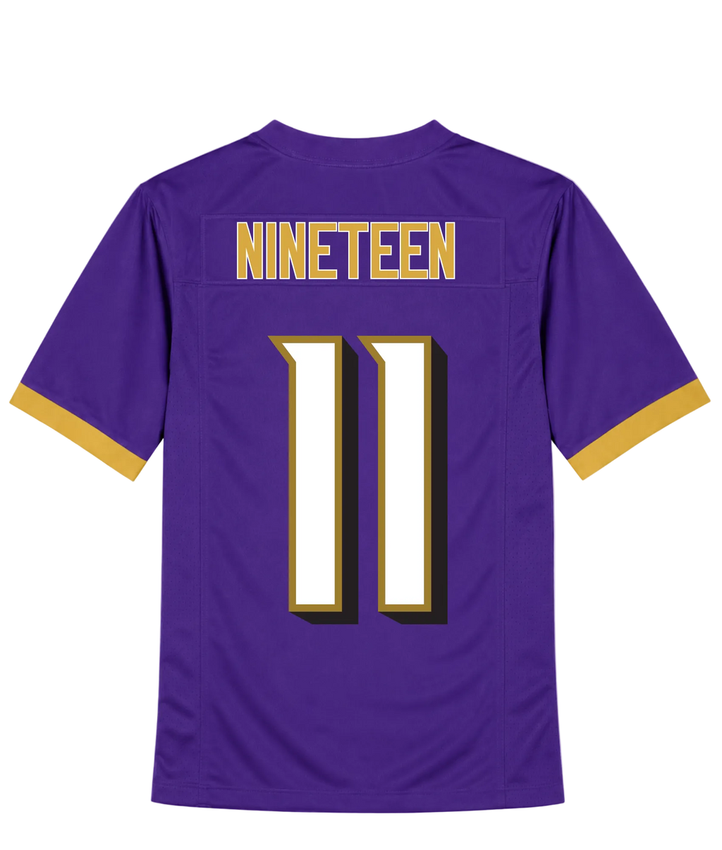 Signature "Nineteen 11" Omega Psi Phi Football Jersey
