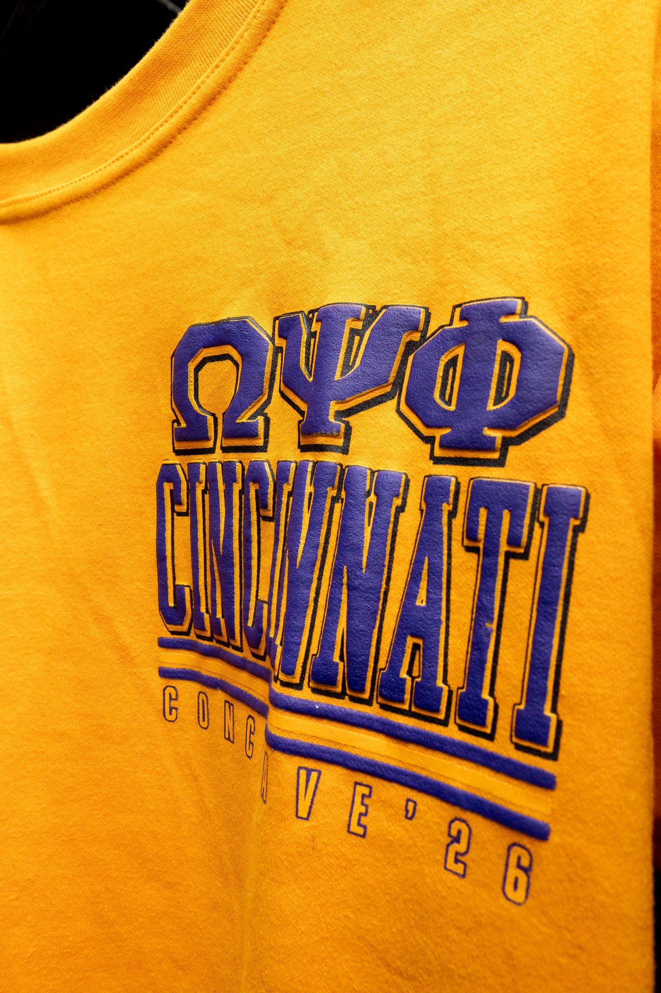 ΩΨΦ 85th Conclave Shirt PUFF PRINT PRE ORDER