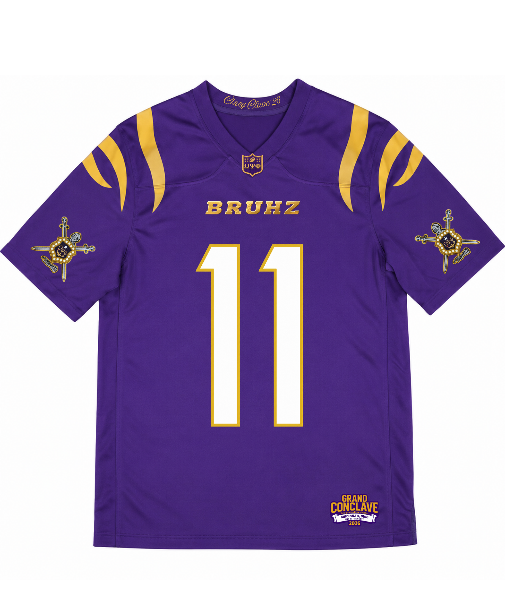 Cincy Clave Bruhz Football Jersey