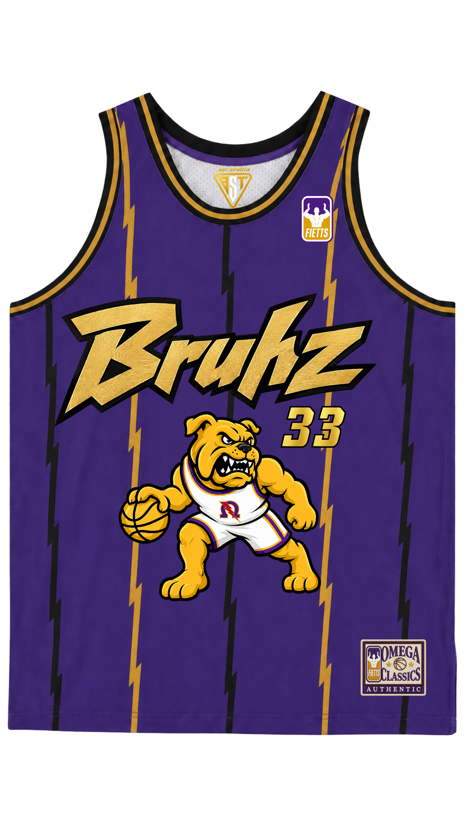 Bruhz Classics Retro Basketball Jersey