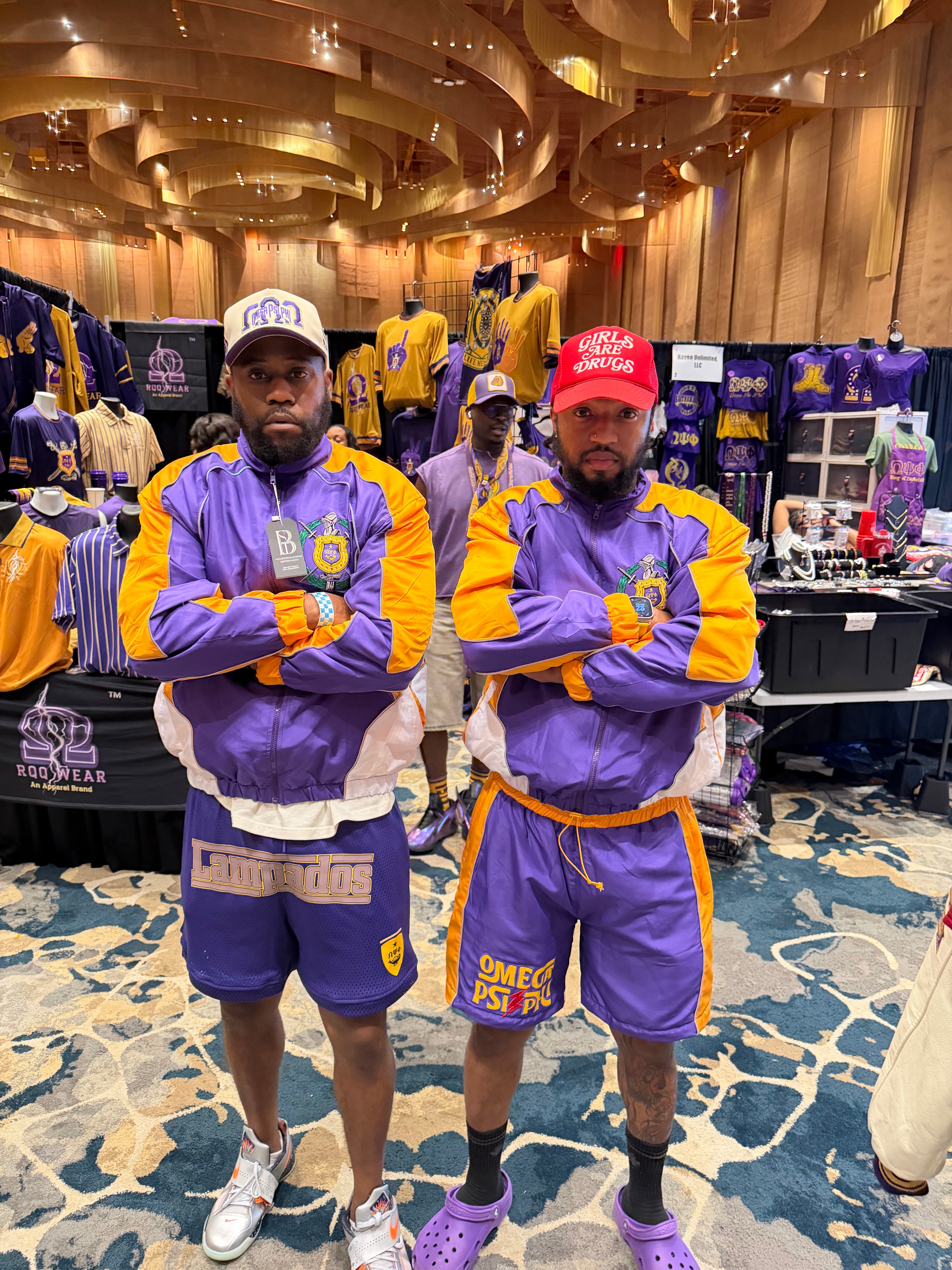 Omega Psi Phi Convertible Track Suit Vol. 1 Pre-Order