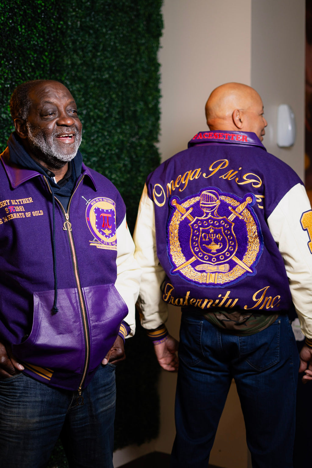 Custom Varsity/Leather Jacket Mockup