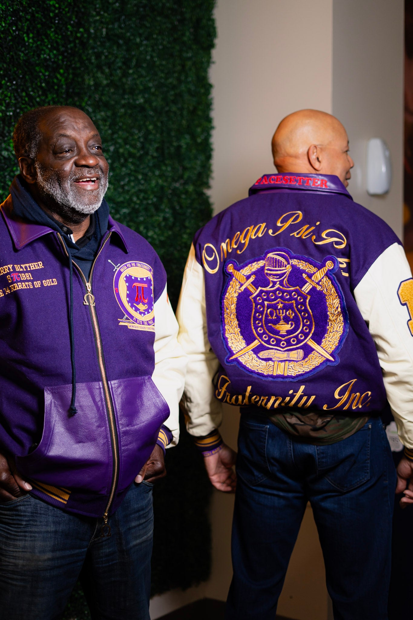 Custom Varsity/Leather Jacket Mockup