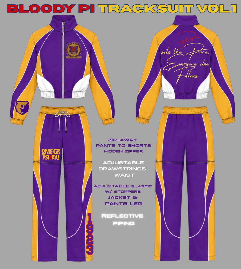 Custom Tracksuit  Mockup