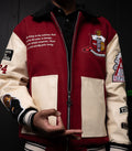 Custom Varsity/Leather Jacket Mockup