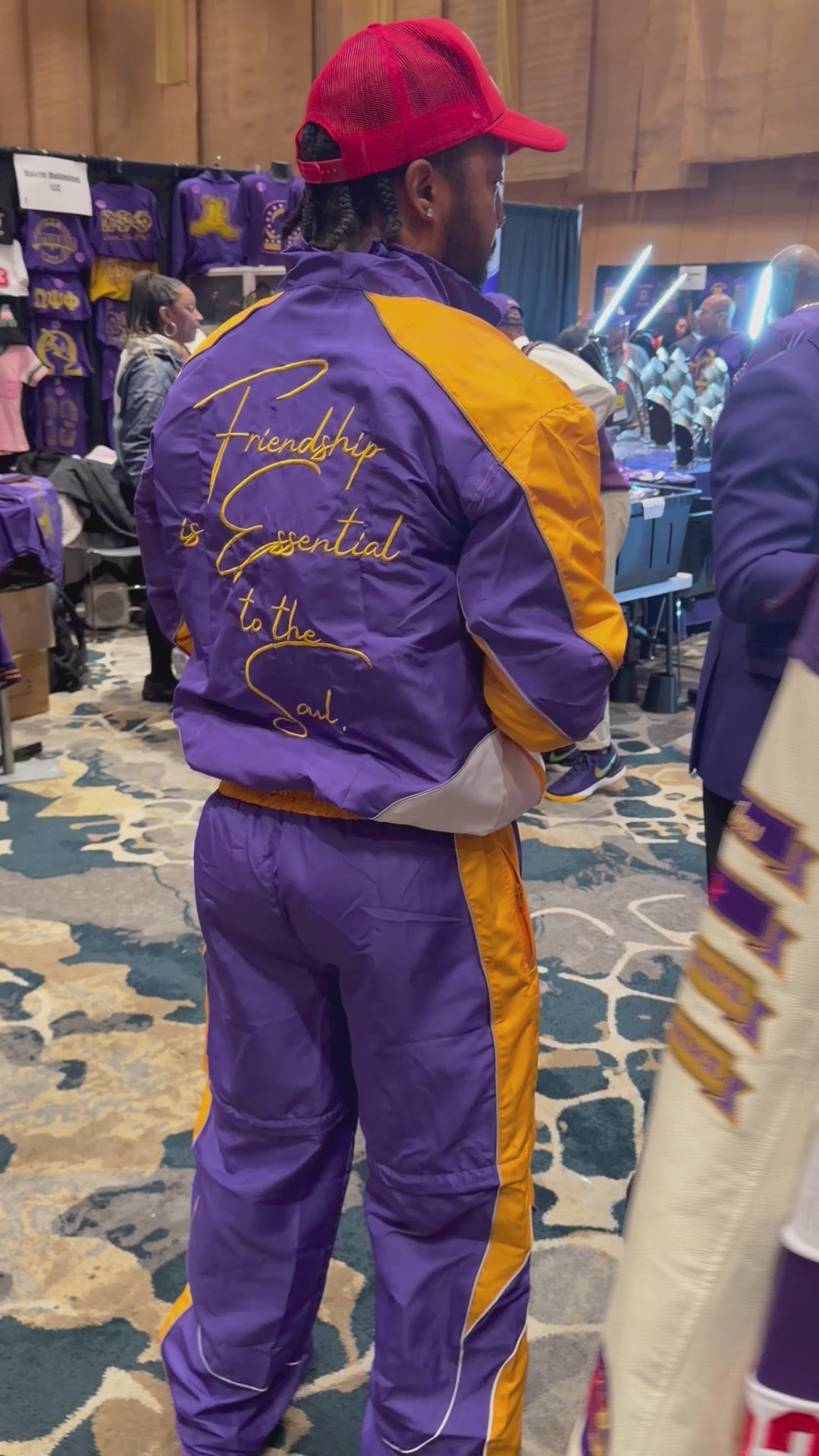 Omega Psi Phi Convertible Track Suit Vol. 1 Pre-Order